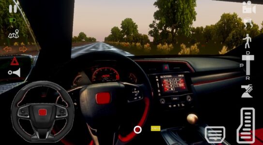 Screenshot Civic Sport Car Simulator 2025 Mod APK