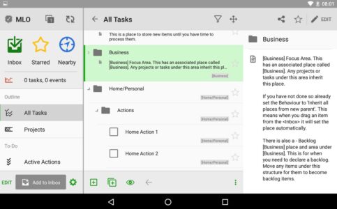 Screenshot MyLifeOrganized Mod APK