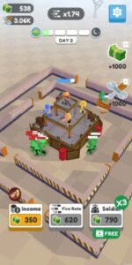 Screenshot Defend City Merge Shoot Idle Mod APK