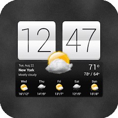 Download Sense V2 Flip Clock & Weather Mod Apk v9.10.1 (Premium Unlocked) Terbaru 2026