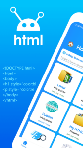 Screenshot HTML Editor App Mod APK