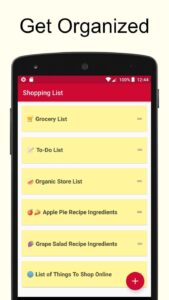 Screenshot Shopping List Mod APK