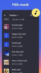 Screenshot MP3 Cutter and Ringtone Maker Mod APK