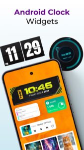 Screenshot Android Clock Widgets Mod APK