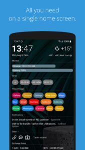 Screenshot AIO Launcher Mod APK