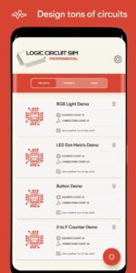 Screenshot Logic Circuit Simulator Pro Mod APK
