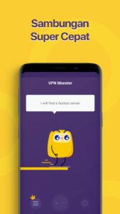 Screenshot VPN Monster - Secure VPN Proxy Mod APK