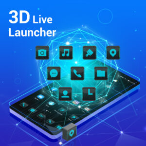 Screenshot 3D Launcher -Perfect 3D Launch Mod APK