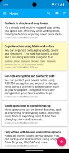 Screenshot FairNote Mod APK