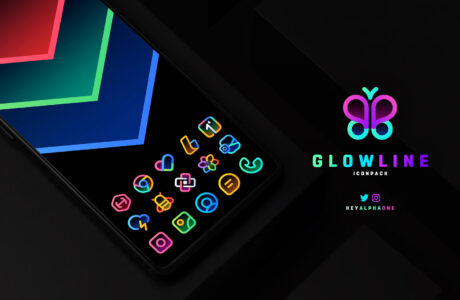 Screenshot GlowLine Icon Pack Mod APK