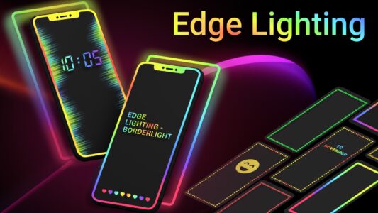 Screenshot Edge Lighting - Borderlight Mod APK