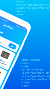 Screenshot HTML Editor App Mod APK