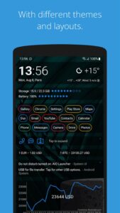 Screenshot AIO Launcher Mod APK