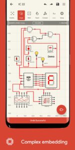 Screenshot Logic Circuit Simulator Pro Mod APK