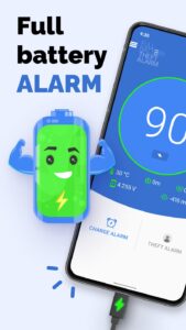 Screenshot Battery Life Monitor and Alarm Mod APK