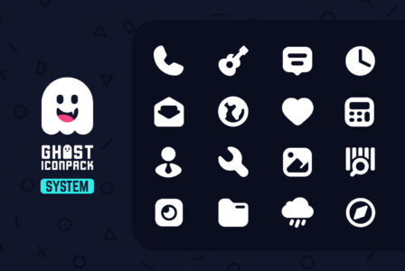 Screenshot Ghost IconPack Mod APK