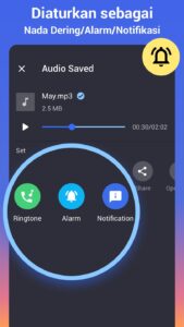 Screenshot MP3 Cutter and Ringtone Maker Mod APK