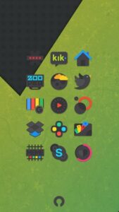 Screenshot Crispy Dark Icon Pack Mod APK