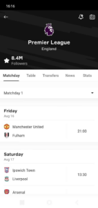 Screenshot OneFootball - Soccer News Mod APK