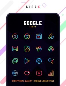 Screenshot LineX Icon Pack Mod APK