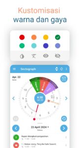 Screenshot Sectograph Mod APK