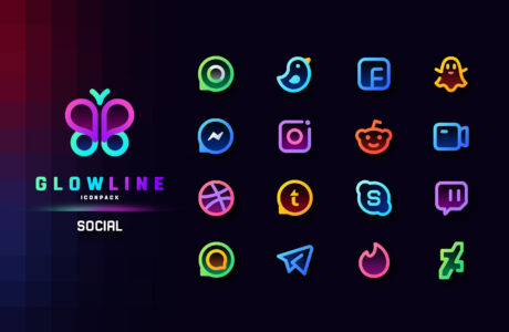 Screenshot GlowLine Icon Pack Mod APK