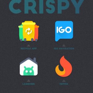 Screenshot Crispy Icon Pack Mod APK