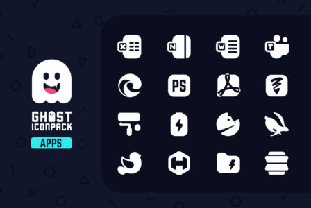 Screenshot Ghost IconPack Mod APK