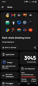 Screenshot Darko Icon Pack Mod APK