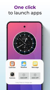 Screenshot Android Clock Widgets Mod APK