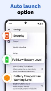 Screenshot Battery Life Monitor and Alarm Mod APK