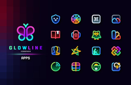 Screenshot GlowLine Icon Pack Mod APK