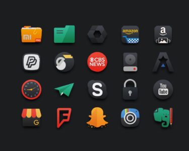 Screenshot Darko Icon Pack Mod APK