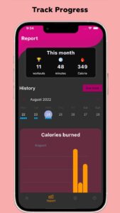 Screenshot Women Workout - Female Fitness Mod APK