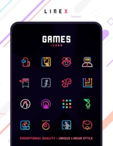 Screenshot LineX Icon Pack Mod APK