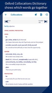 Screenshot Oxford Advanced Learners Dict Mod APK