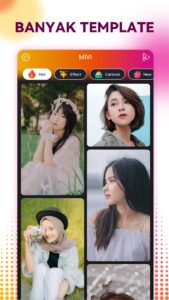 Screenshot Mivi: Music & AI Video Maker Mod APK