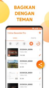 Screenshot Vidma Recorder Mod APK