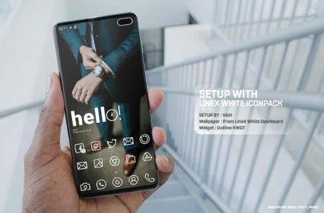 Screenshot LineX White Icon Pack Mod APK