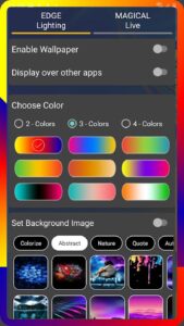 Screenshot Edge Lighting - Borderlight Mod APK