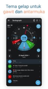 Screenshot Sectograph Mod APK