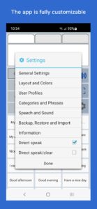 Screenshot Speech Assistant AAC Mod APK