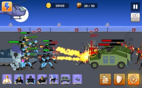 Screenshot War of Generals Mod APK