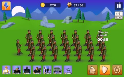 Screenshot War of Generals Mod APK