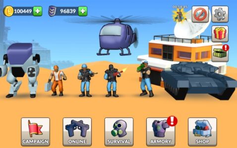 Screenshot War of Generals Mod APK