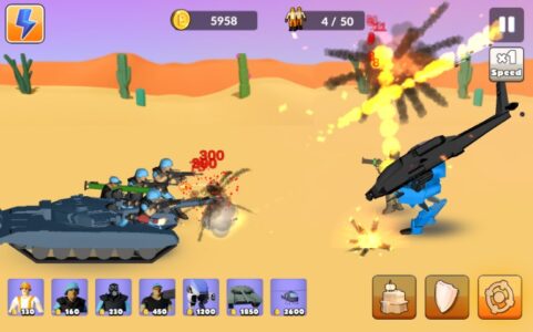 Screenshot War of Generals Mod APK