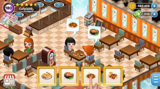 Screenshot Cafeland - World Kitchen Mod APK