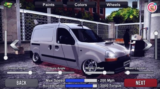 Screenshot Kangoo Drift Simulator Mod APK