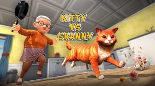 Screenshot Kitty vs Granny - Cat Sim 3D Mod APK