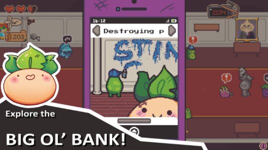 Screenshot Turnip Boy Robs a Bank Mod APK